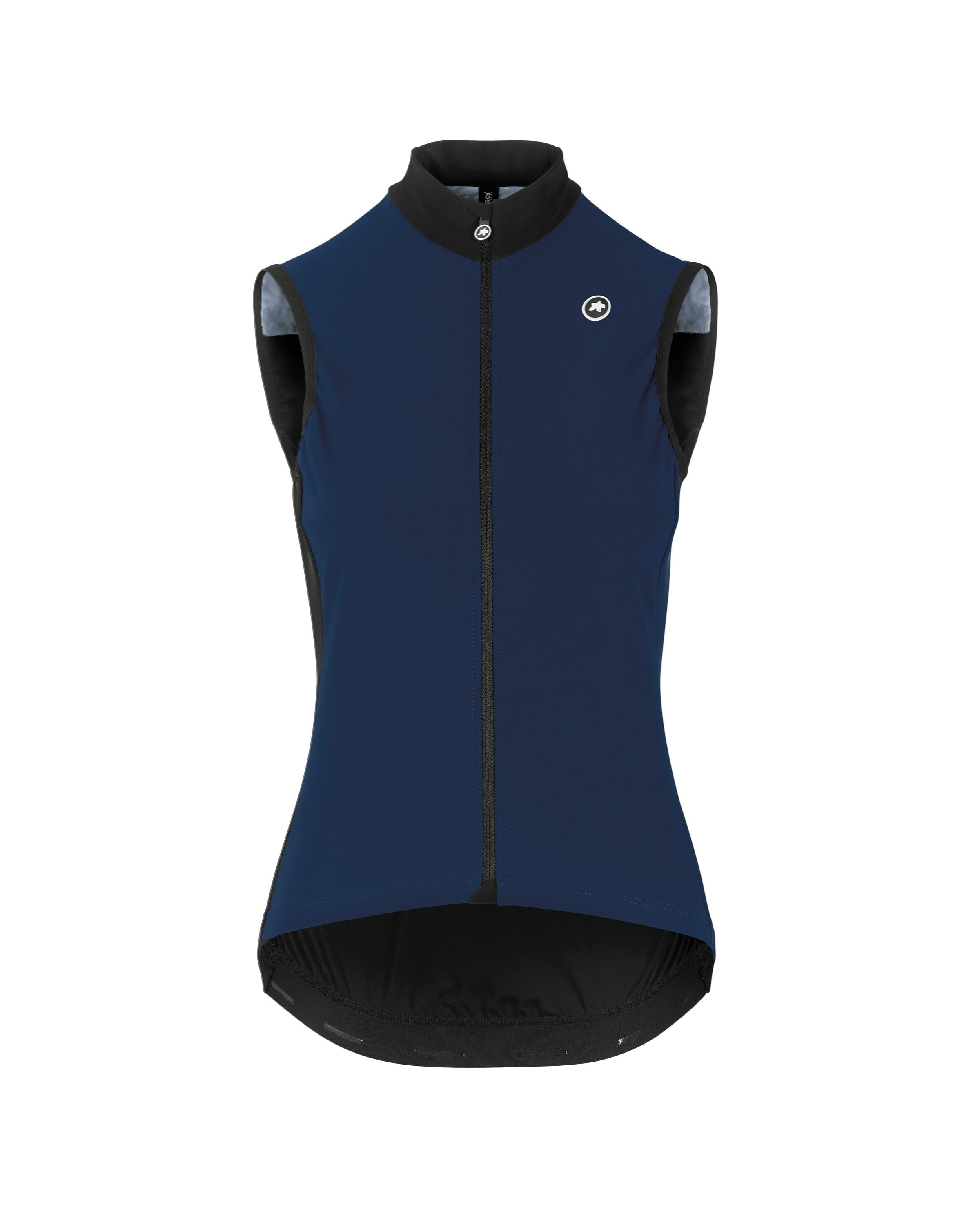 Assos uma gt spring/fall airblock dames windvest caleum blauw