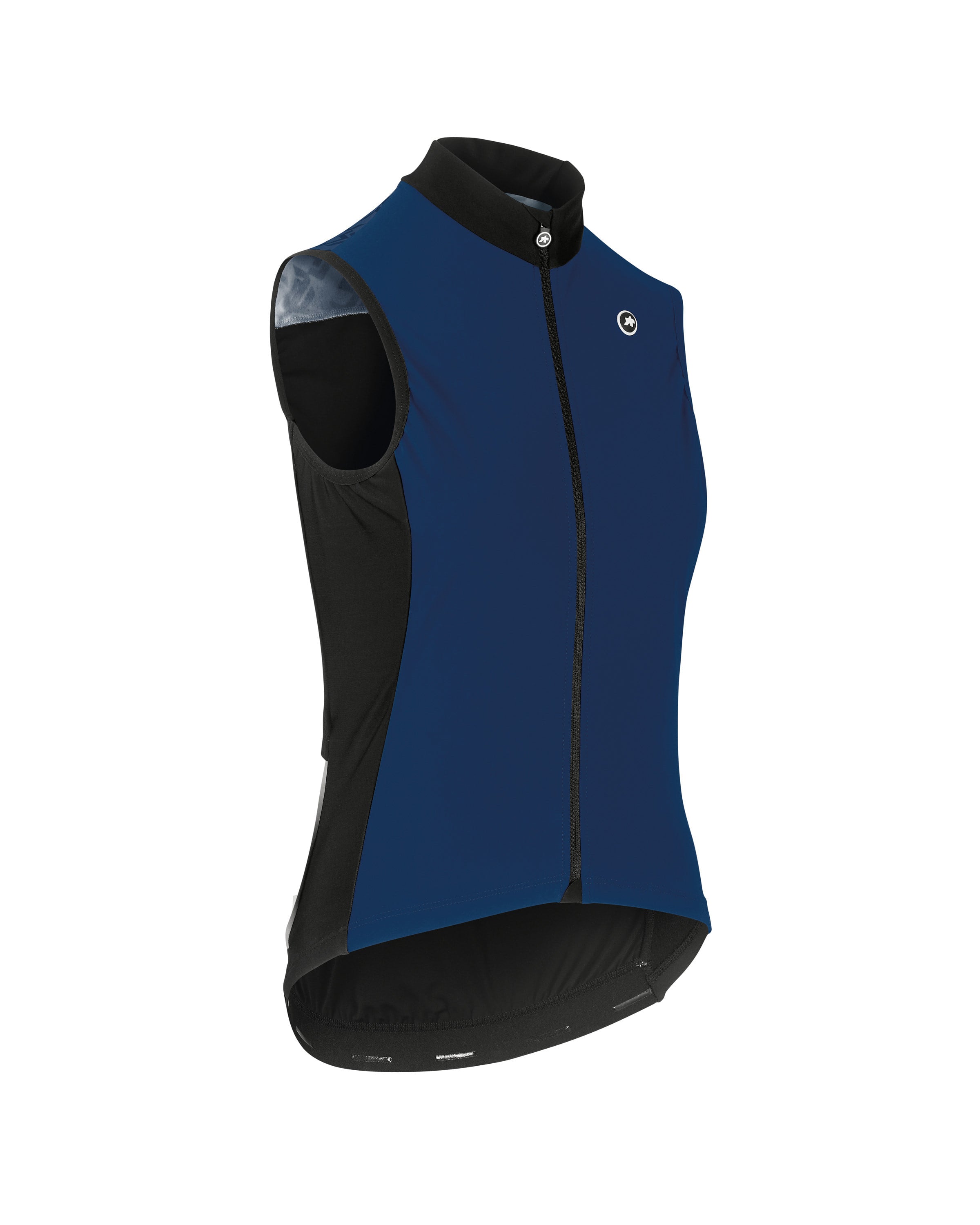 Assos uma gt spring/fall airblock dames windvest caleum blauw