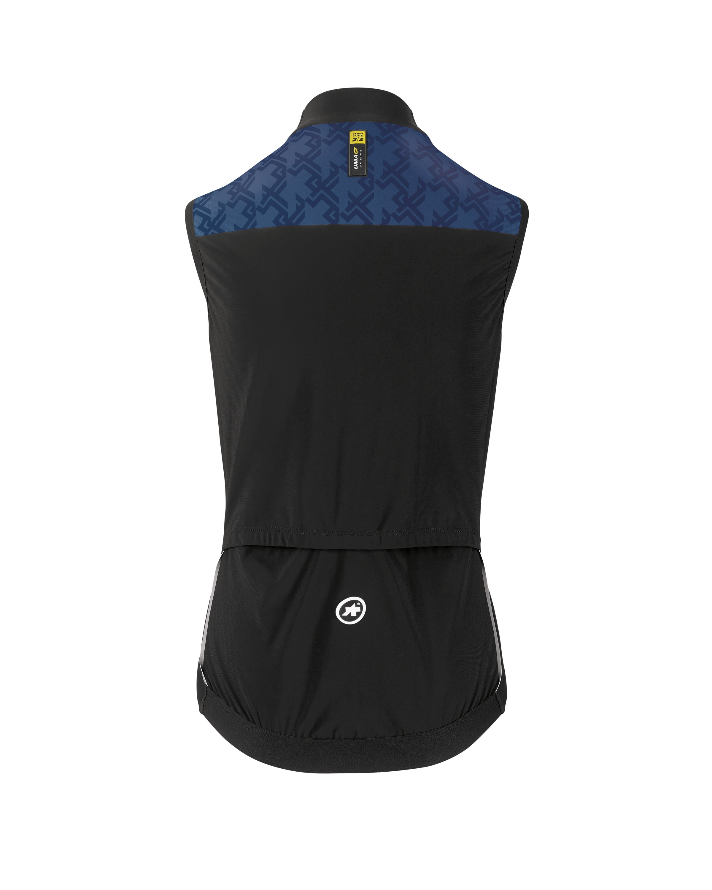 Assos uma gt spring/fall airblock dames windvest caleum blauw