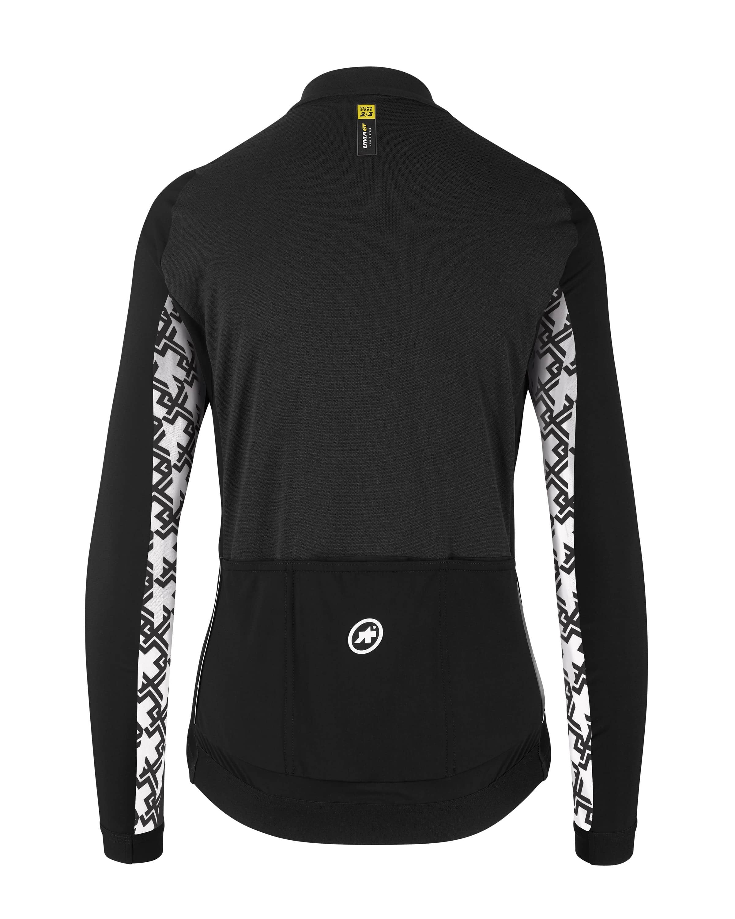 Assos uma gt spring/fall dames fietsjack blackseries zwart