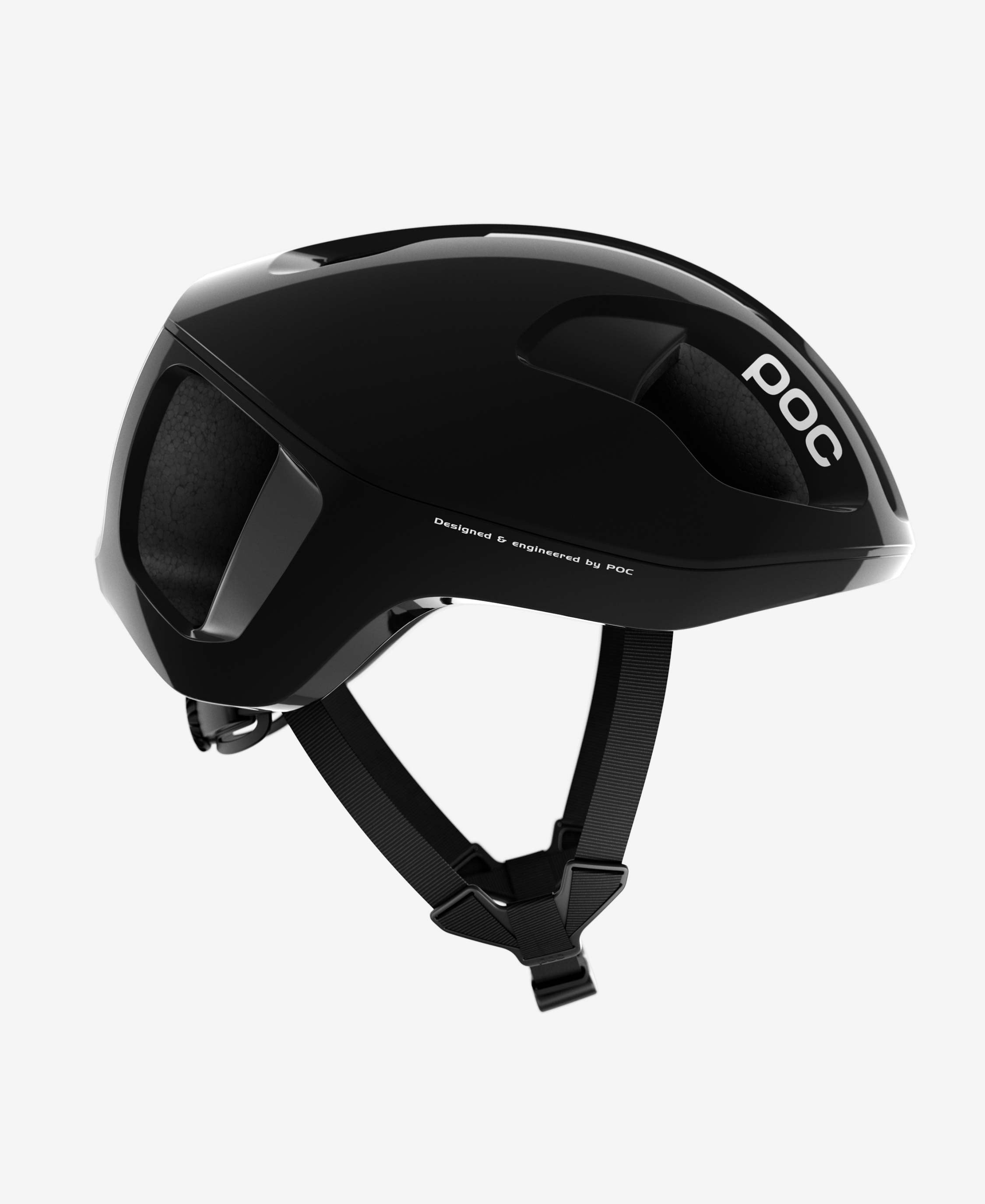 Poc ventral spin fietshelm uranium zwart raceday