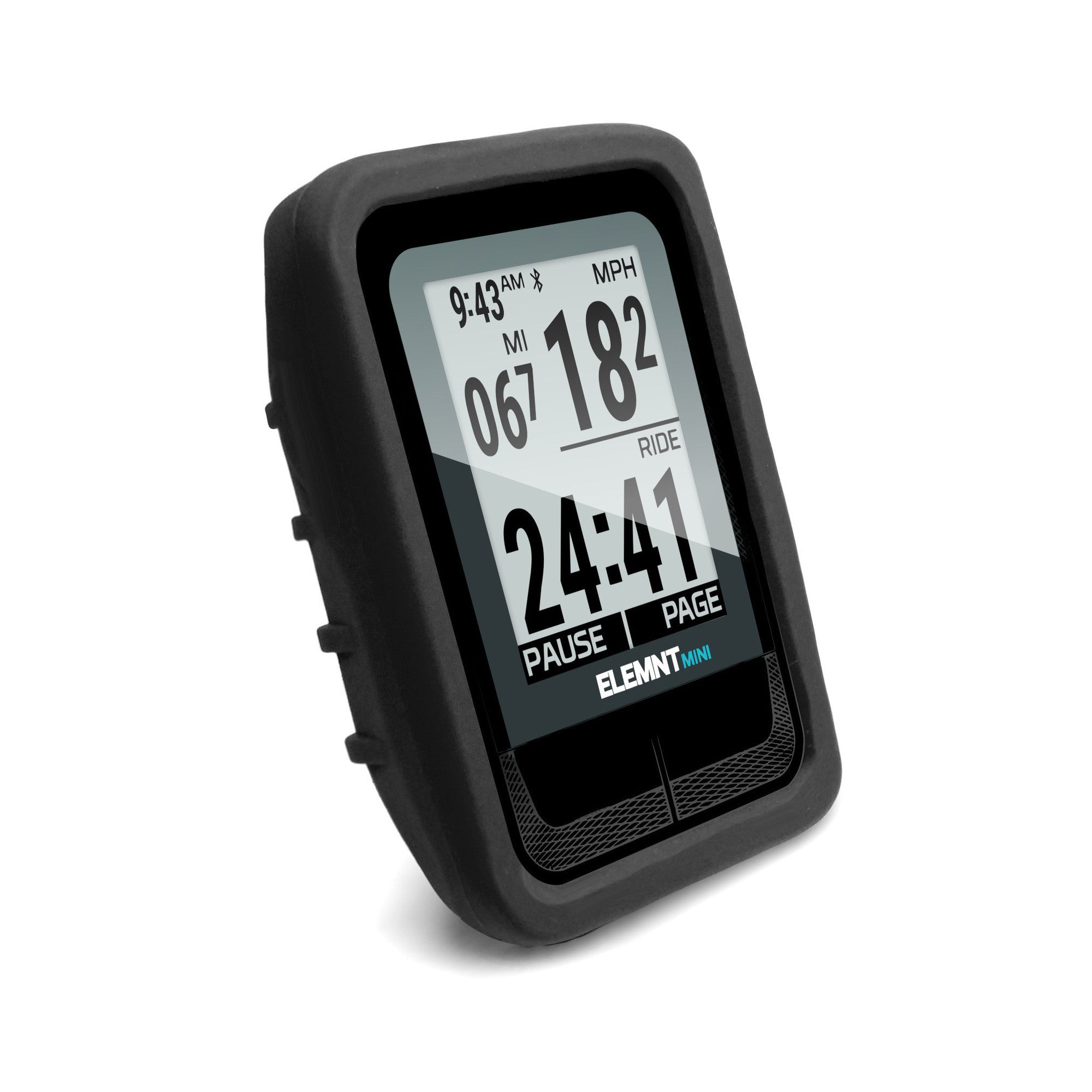 Tuffluv wahoo elemnt mini siliconen hoes zwart