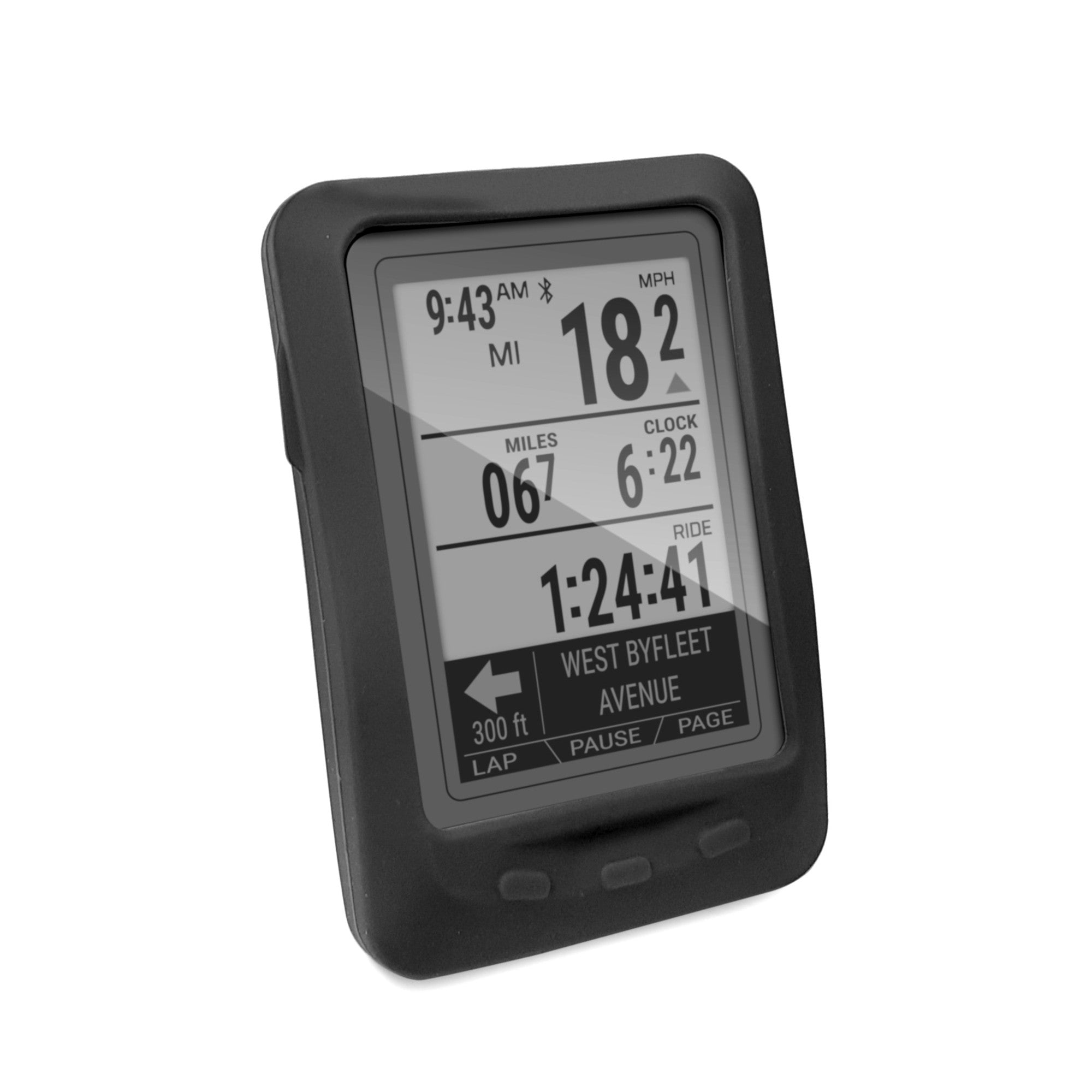 Tuffluv wahoo elemnt siliconen hoes zwart