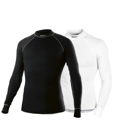 mengsel herfst Rationalisatie Craft active ondershirt met lange mouwen zwart en wit 2-pack