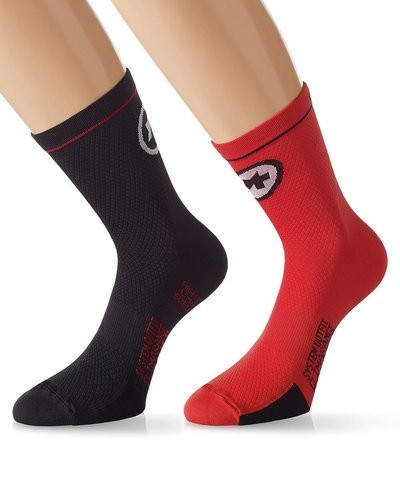 ASSOS Equipe Evo 7 Sock National Red Black