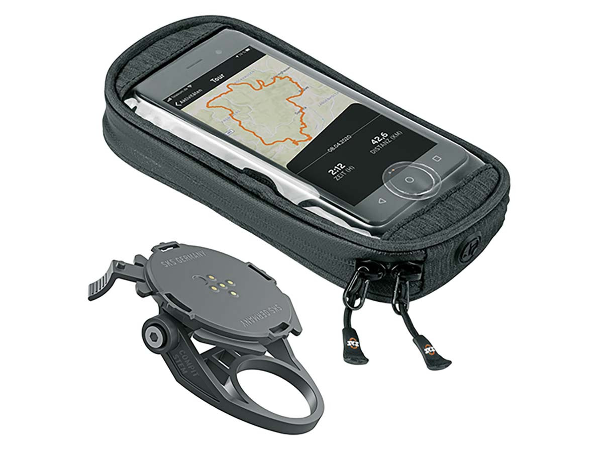 SKS Compit Stem Mount & Com Smartbag - Smartphone Stuurhouder