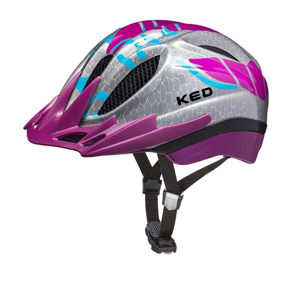 KED meggy k-star kinder fietshelm violet