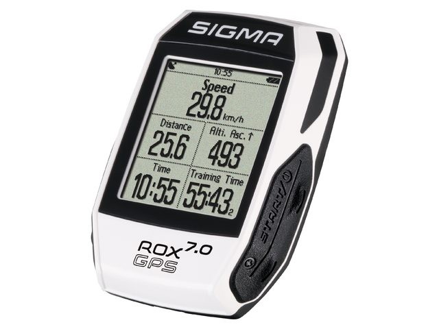 SIGMA ROX 7.0 GPS White Incl Software