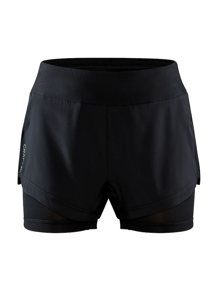 Craft Adv Essence 2-In-1 Shorts W - Black