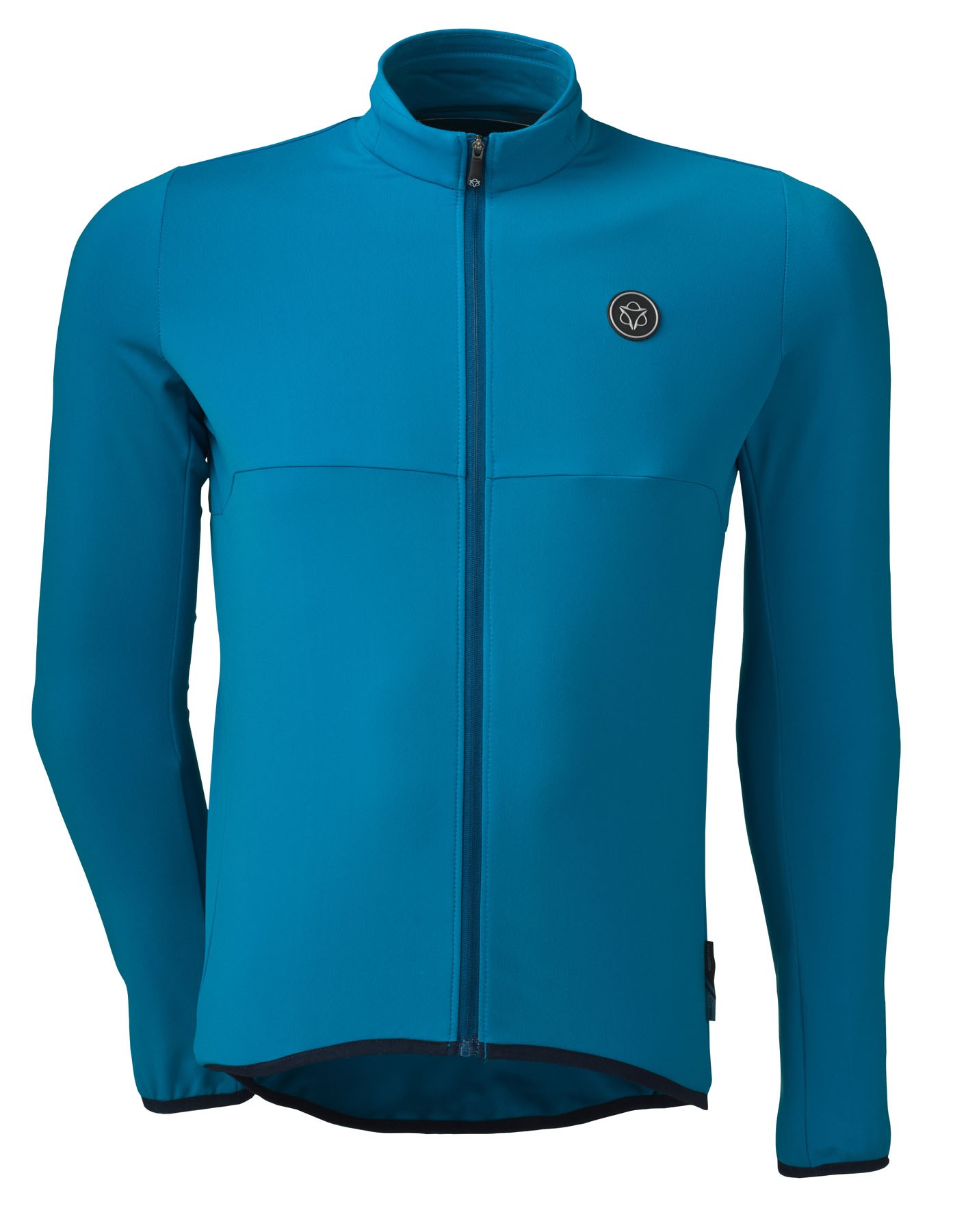 Agu essential thermo fietsshirt lange mouwen blauw