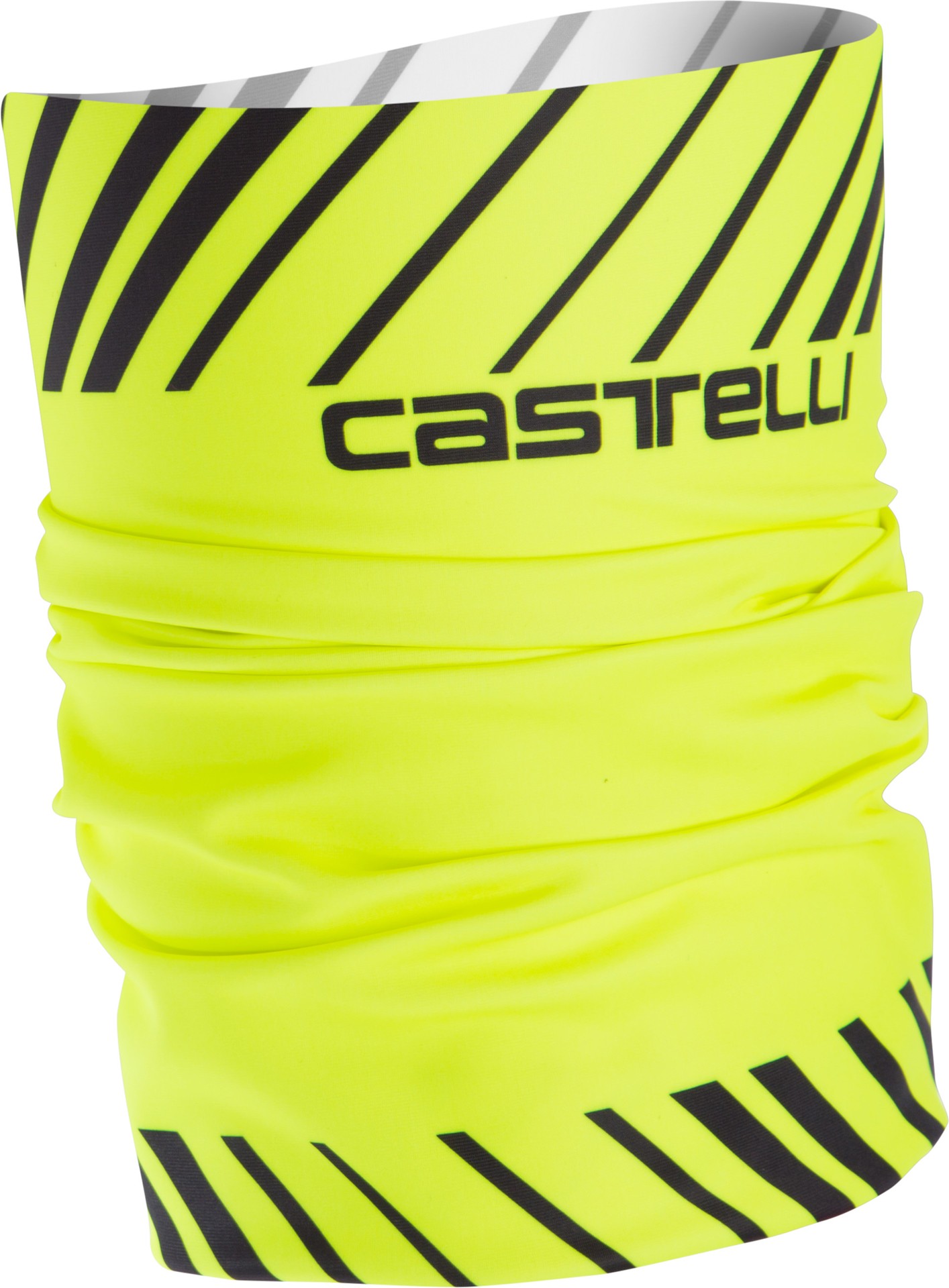 Castelli arrivo 3 thermo head thingy sjaal fluo geel
