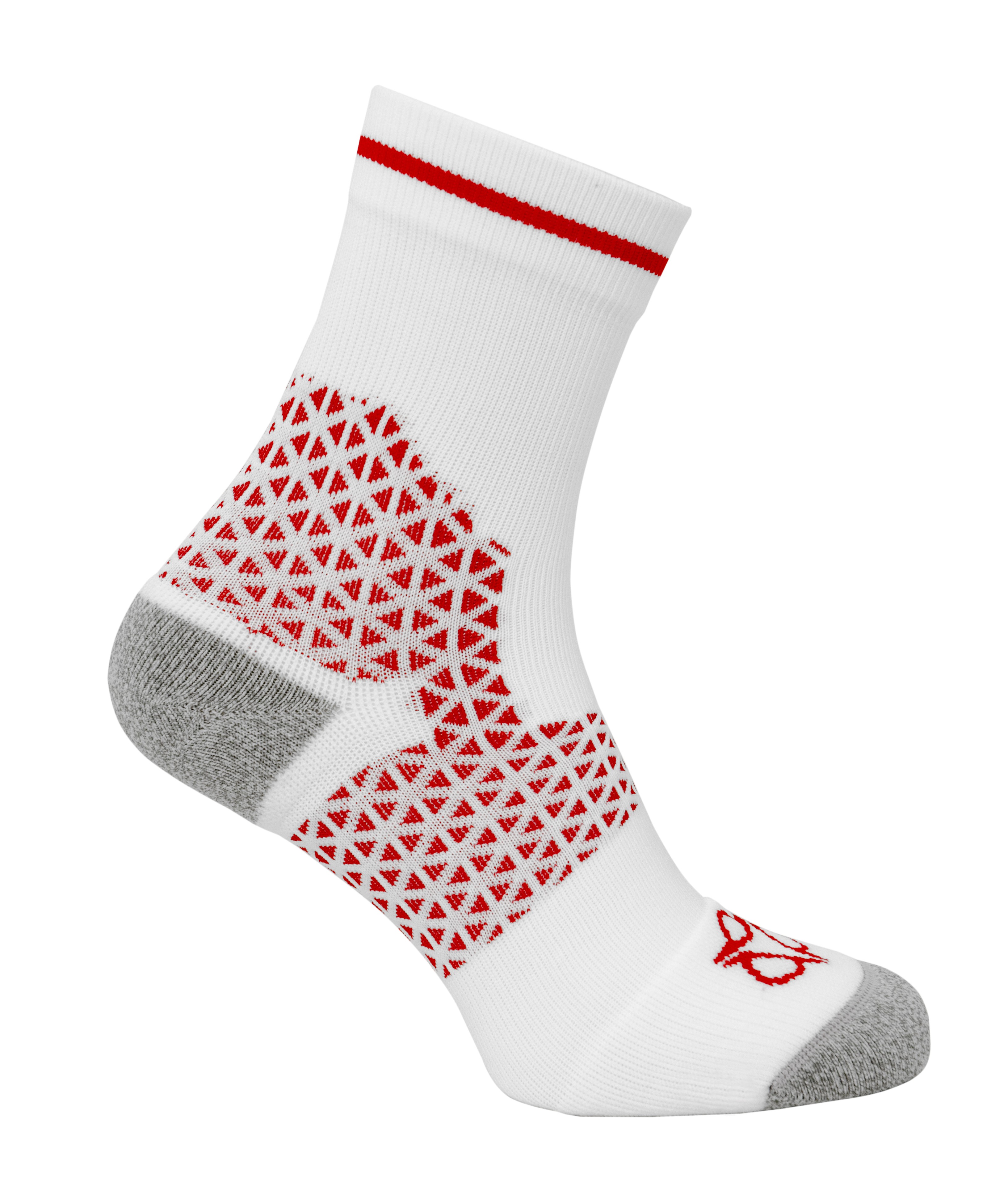 AGU Pro Summer Socks White Red