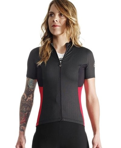 ASSOS Lady Jersey SS Rally Trekking Evo 7 Red + NS Skinfoil