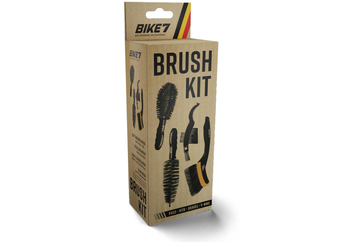 Bike 7 Brush Kit 4pcs
