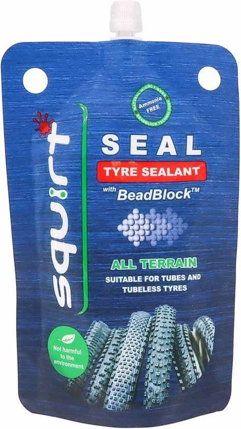 Squirt Seal Beadblock Pouches 120ml