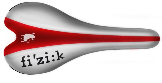 FIZIK Zadel Aliante Versus X K:ium Rail White Red