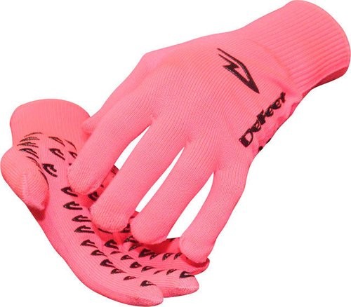 Defeet e-touch dura handschoen flamingo roze