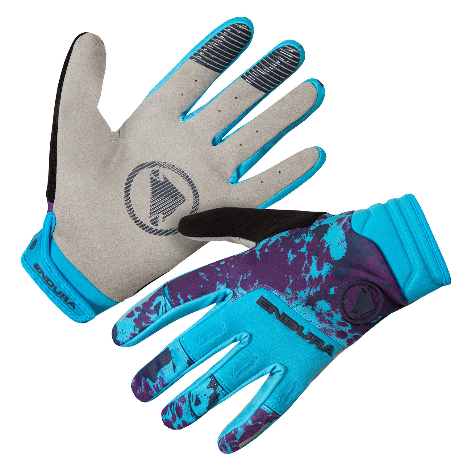 Endura SingleTrack Windproof Glove - Electric Blue