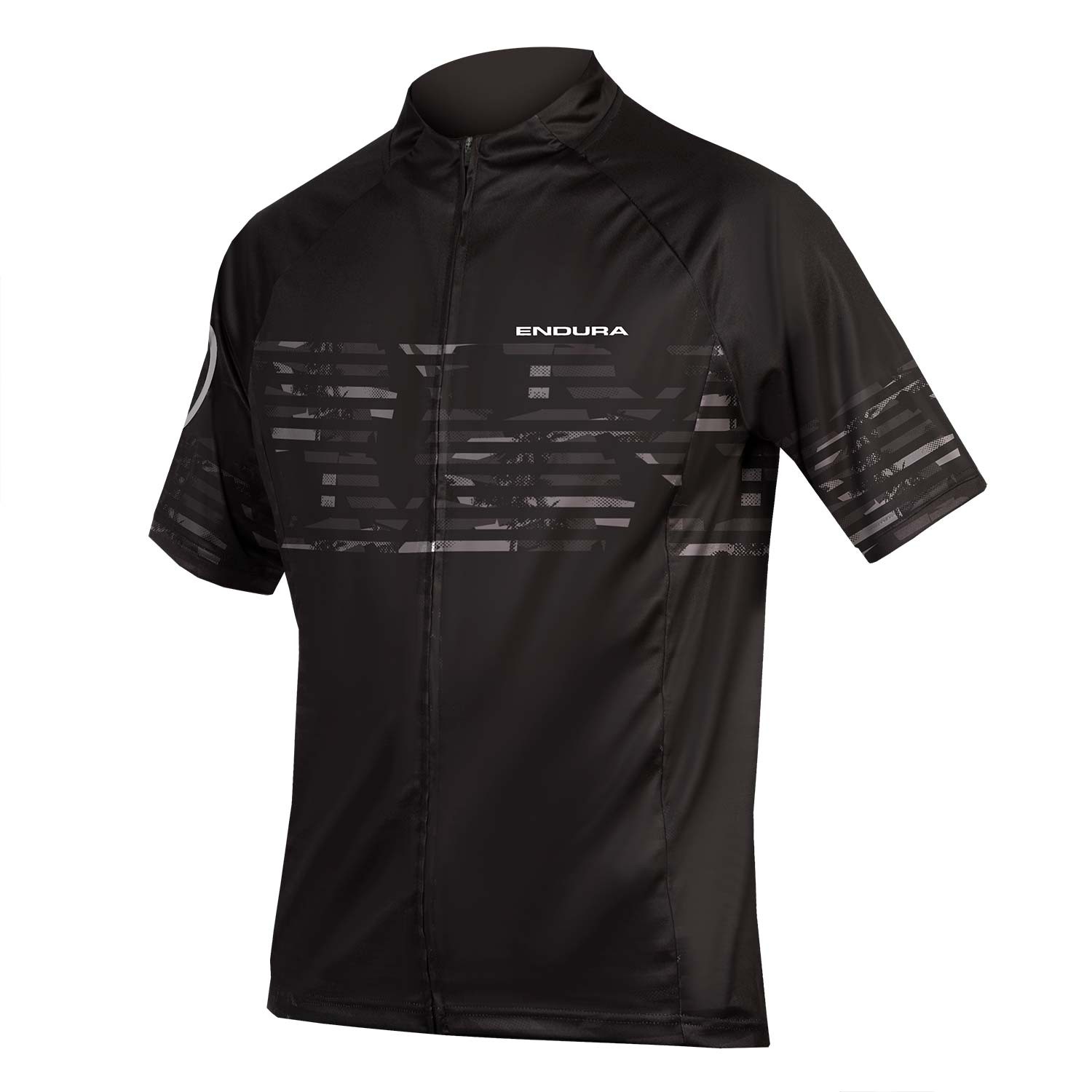 Endura hummvee ray fietsshirt met korte mouwen zwart