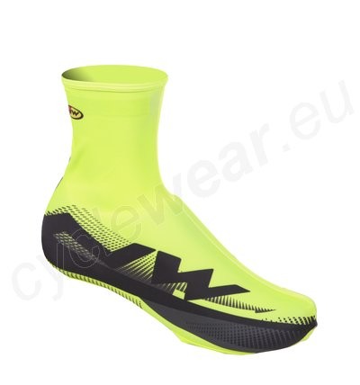 NORTHWAVE Extreme Graphic Shoecover Yellow Fluo