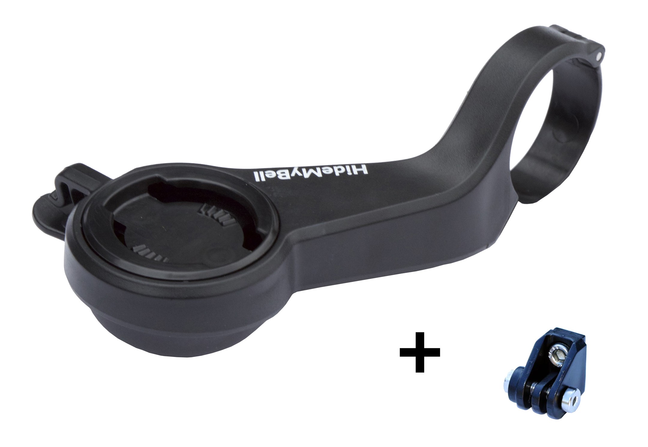 HIDE MY BELL Out Front Mount For Mio / Magellan Black (TDF Actie)