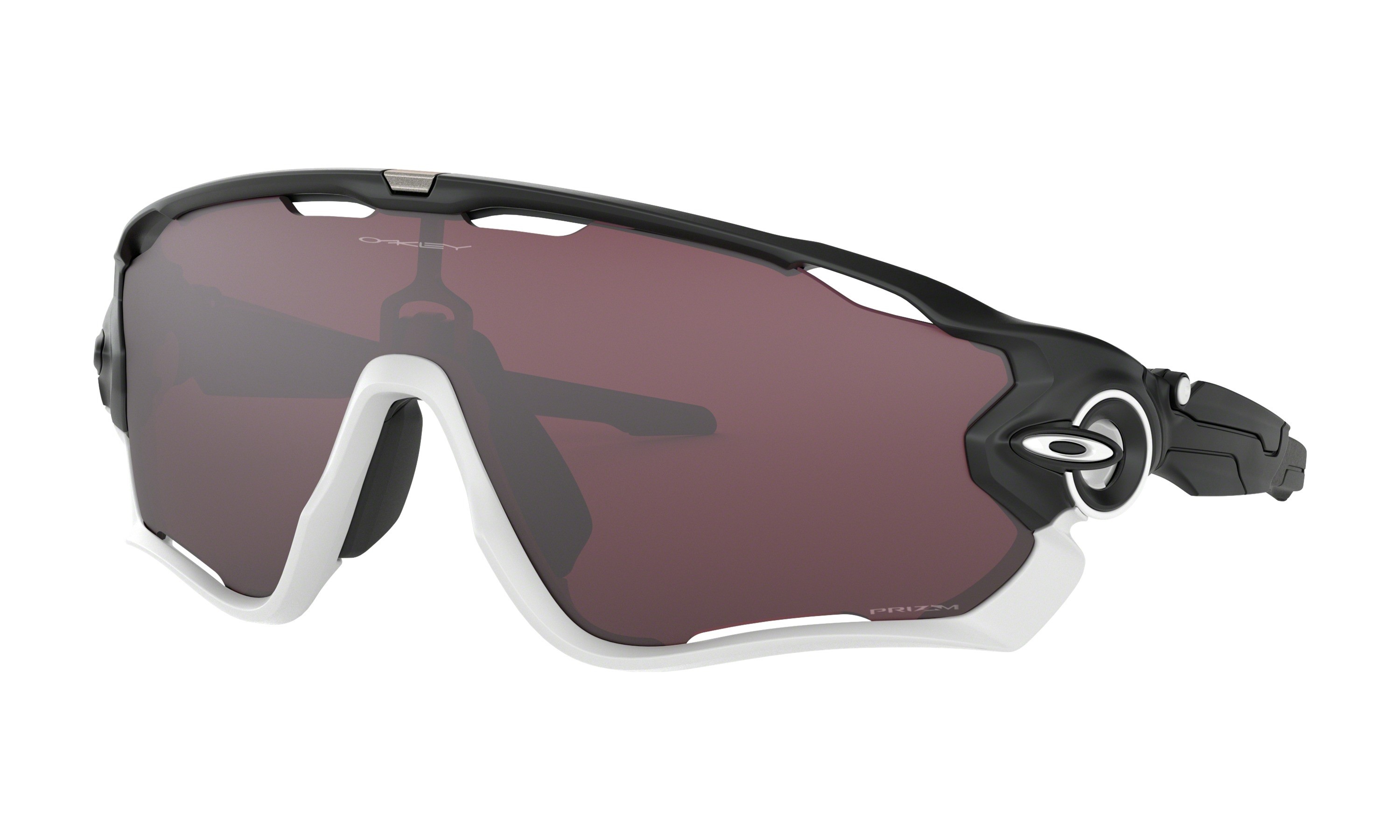 Oakley jawbreaker fietsbril mat zwart - prizm road black lens