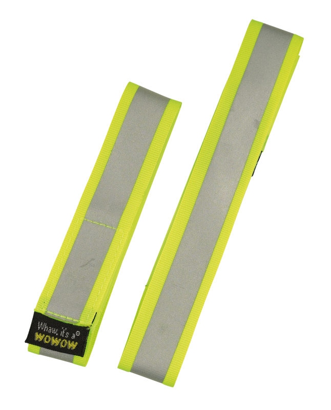 WOWOW 3M Reflective Band Yellow Fluo (2 Pack)