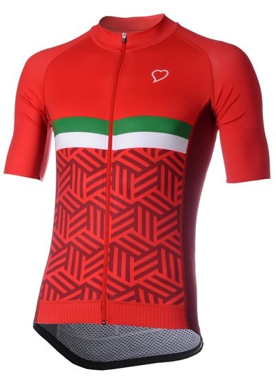 RUBA CUORE Morcone SS Jersey Red Nationale