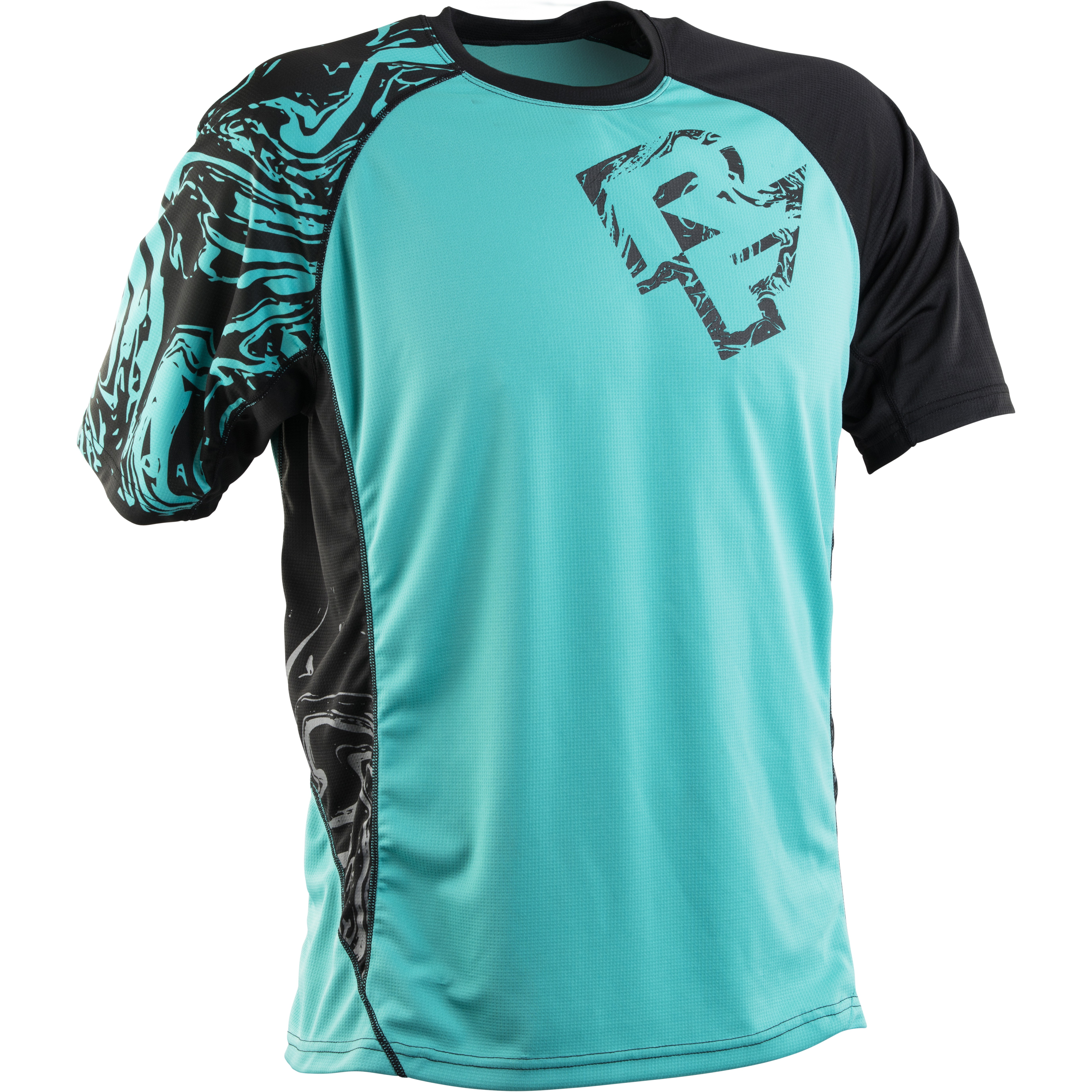 RACE FACE Indy Jersey SS Turquoise Black