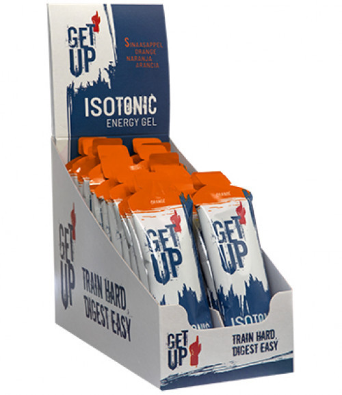 GET UP Isotonic Energy gel 60ml Orange  box 24pcs