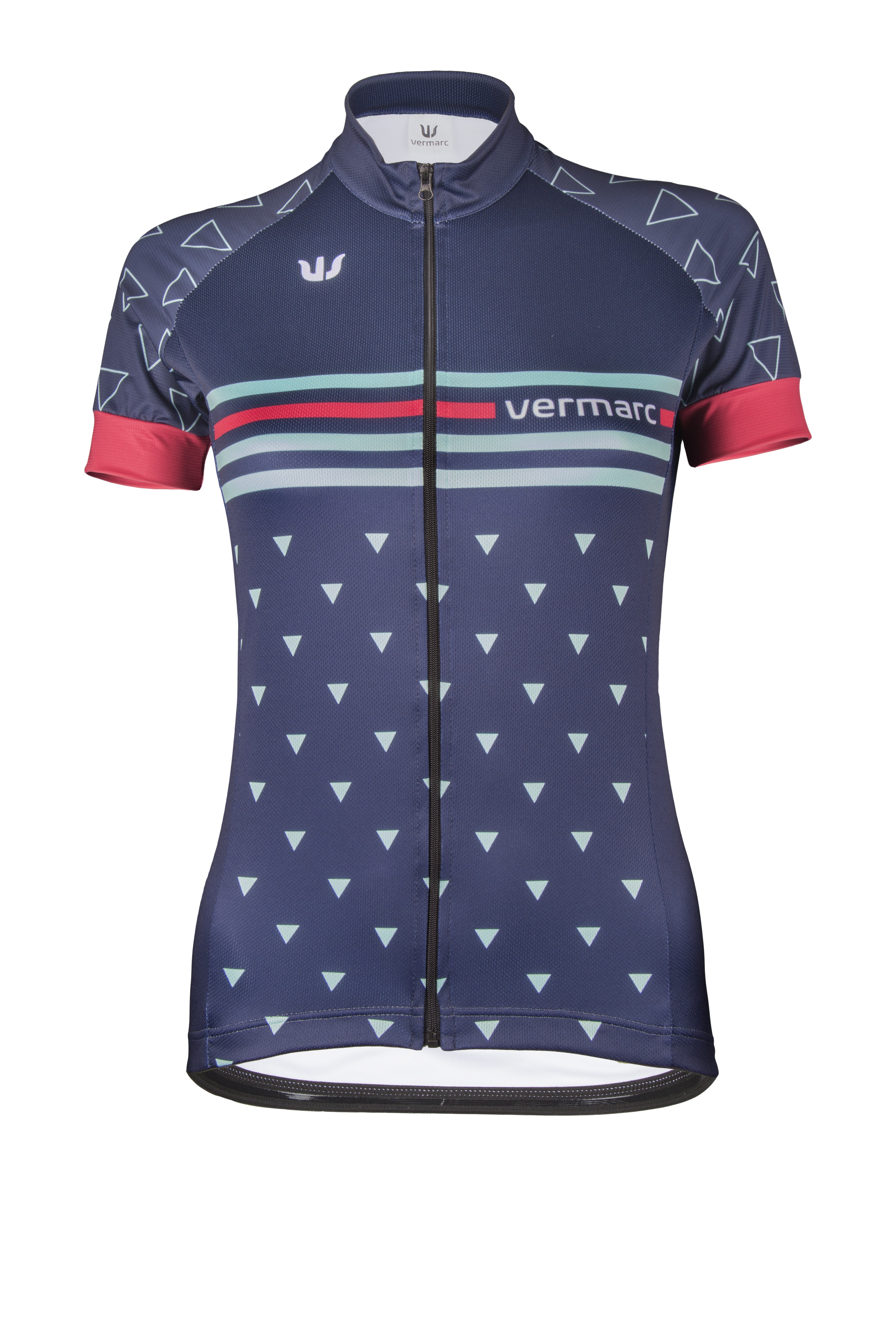 VERMARC Triangolo Lady Jersey SS Navy