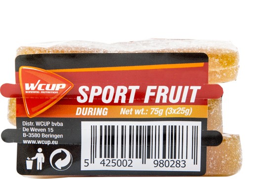 WCUP Sport Fruit Lemon (3 x 25g)