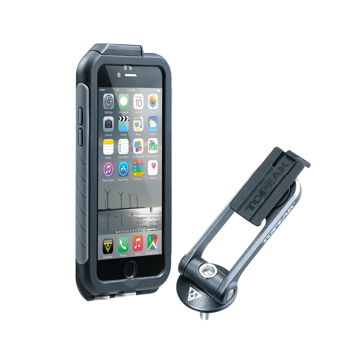 TOPEAK Weatherproof Ridecase For Iphone 6 / 6S Black