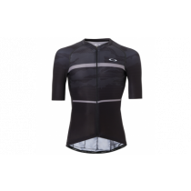 Oakley jawbreaker road fietsshirt met korte mouwen zwart