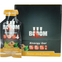 BOOOM Energy Gel Banana/Peach Box 40g x 18pcs