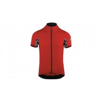 Assos mille GT fietsshirt met korte mouwen national rood