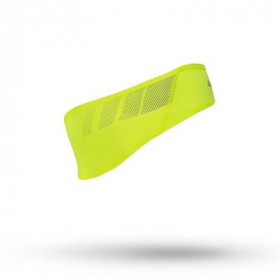 GripGrab windproof hi-vis hoofdband fluo geel