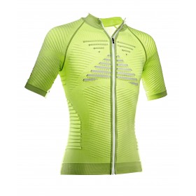 X-BIONIC Effektor Biking Power Shirt SS Green Lime Pearl Grey