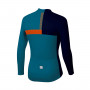 Sportful Bold Thermal Jersey - Blue Orange Sdr - Back