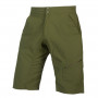 Endura Hummvee Lite Short With Liner - Olive Green - Front