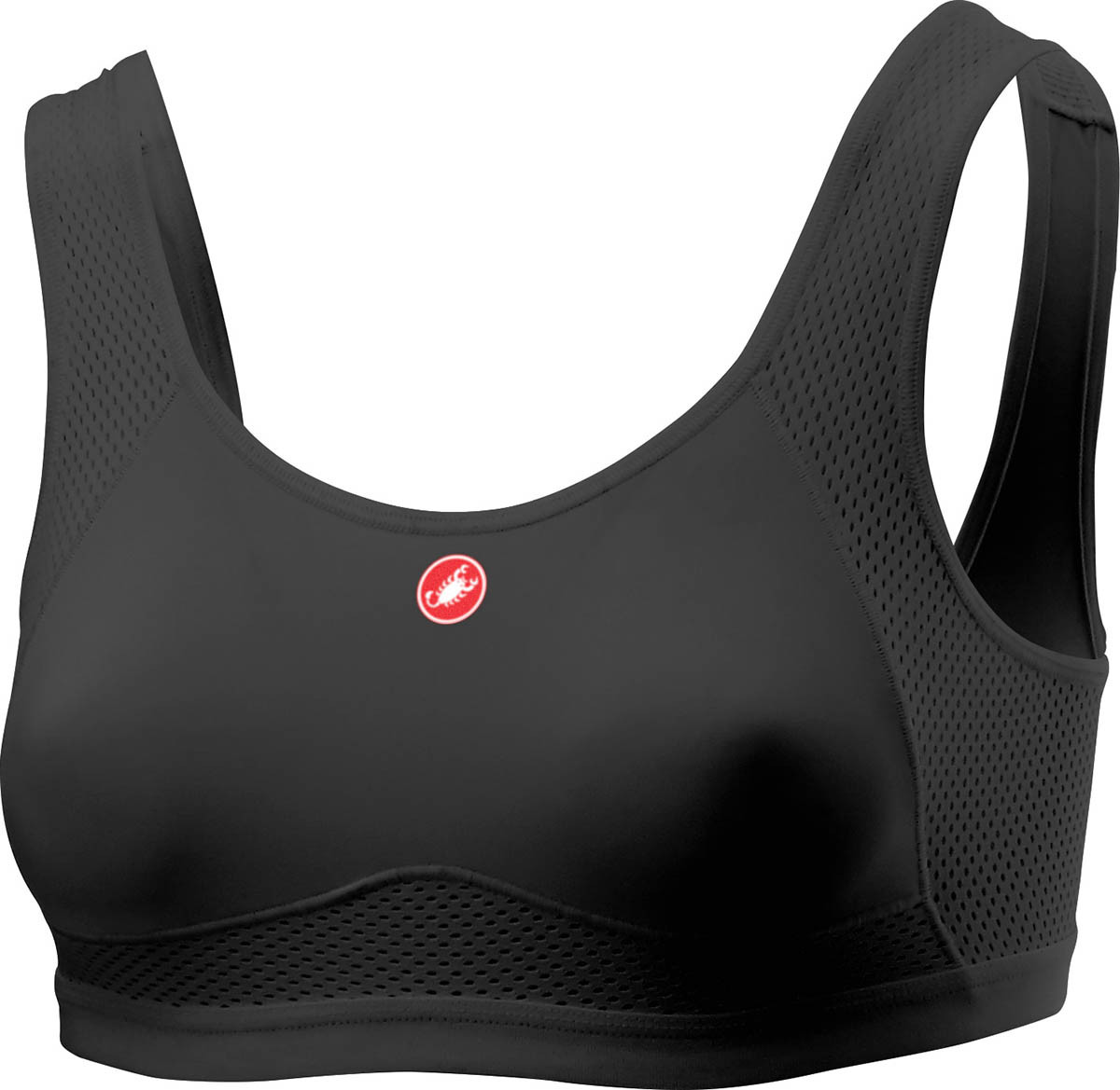 Castelli Rosso Corsa Bra - Black