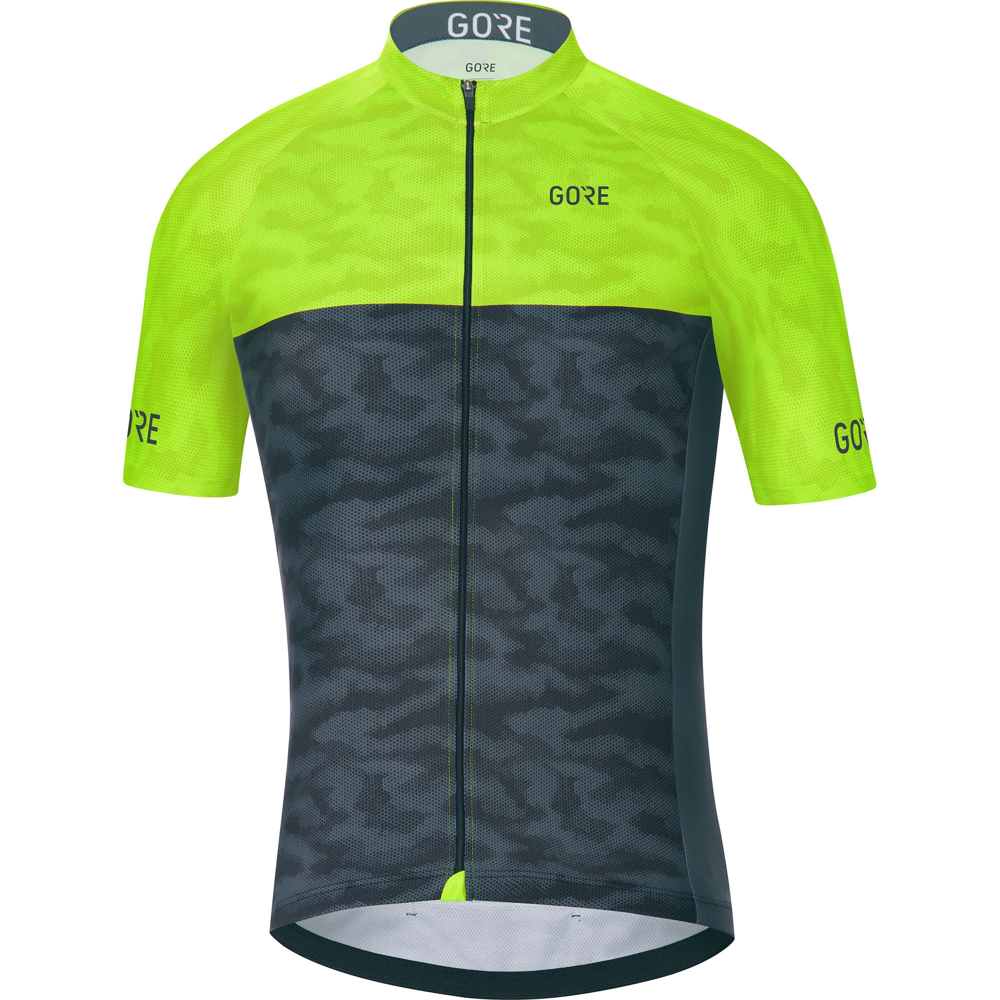neon green cycling jersey