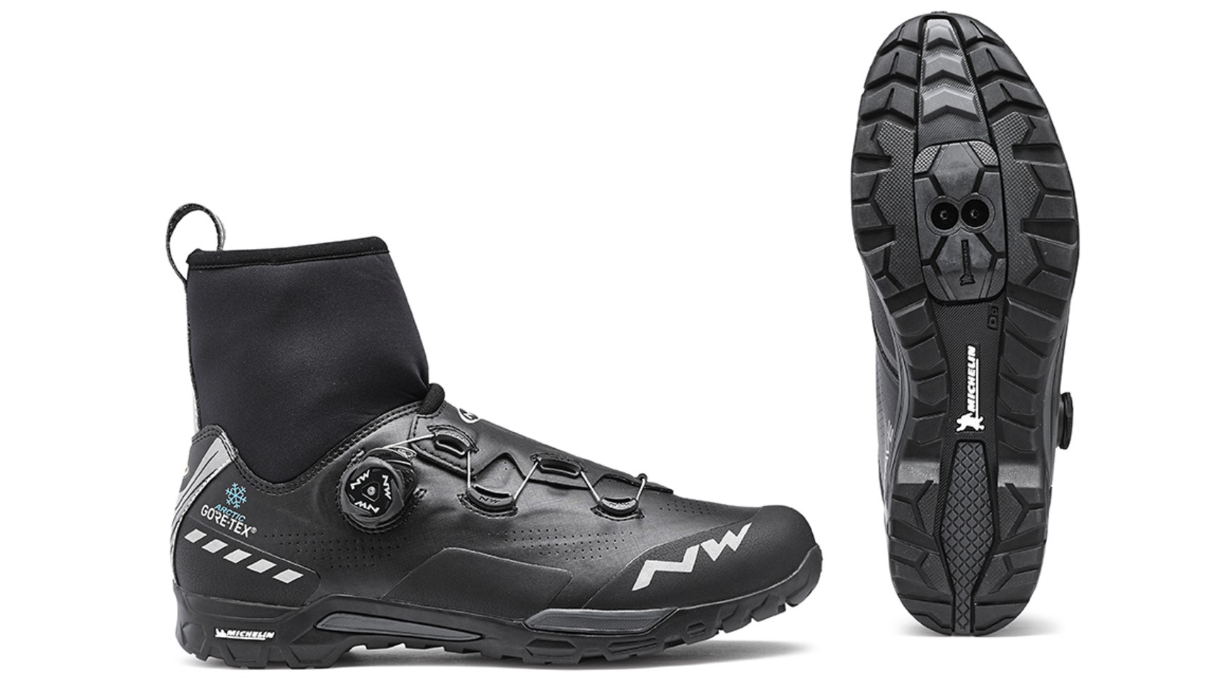 Northwave x-raptor arctic cycling shoes black