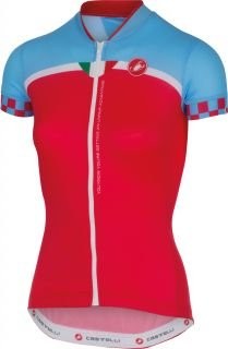 CASTELLI Duello Lady Jersey SS Red