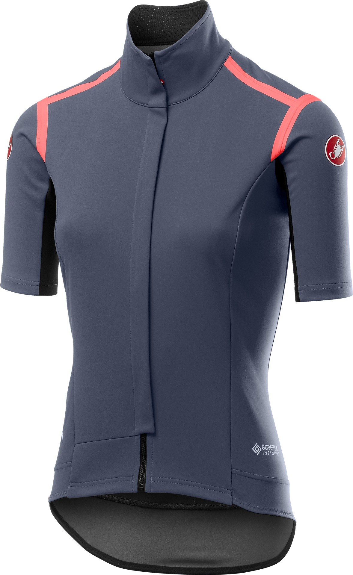 Castelli gabba RoS lady cycling jersey short sleeves dark steel blue