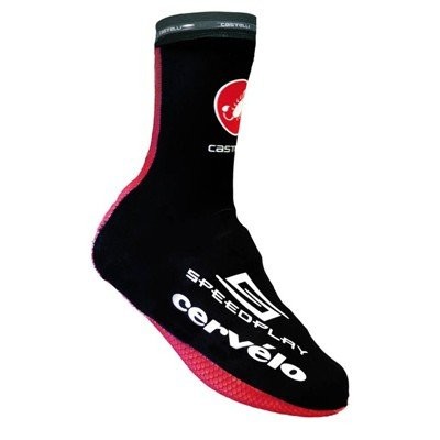 CERVELO Aero Race Shoecover Black Red