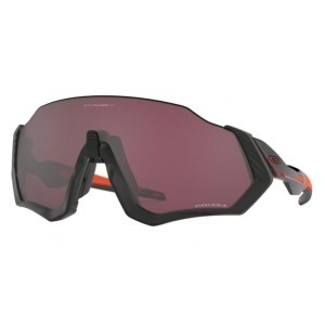 Oakley flight jacket fietsbril ignite mat zwart - prizm road black lens