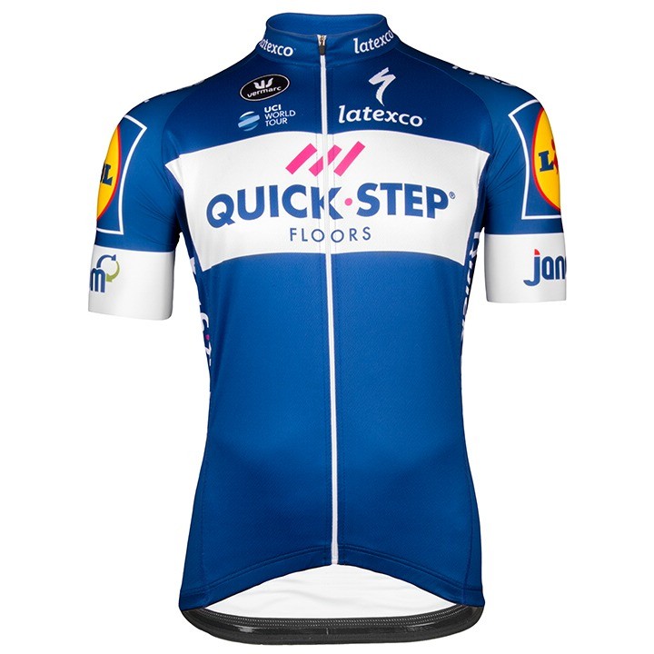 Vermarc quick-step floors PRR cycling jersey short sleeves 2018
