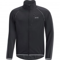 Gore C3 gore windstopper phantom zip-off cycling jacket black terra grey