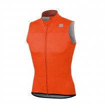 Sportful bodyfit pro ws wind vest orange sdr black